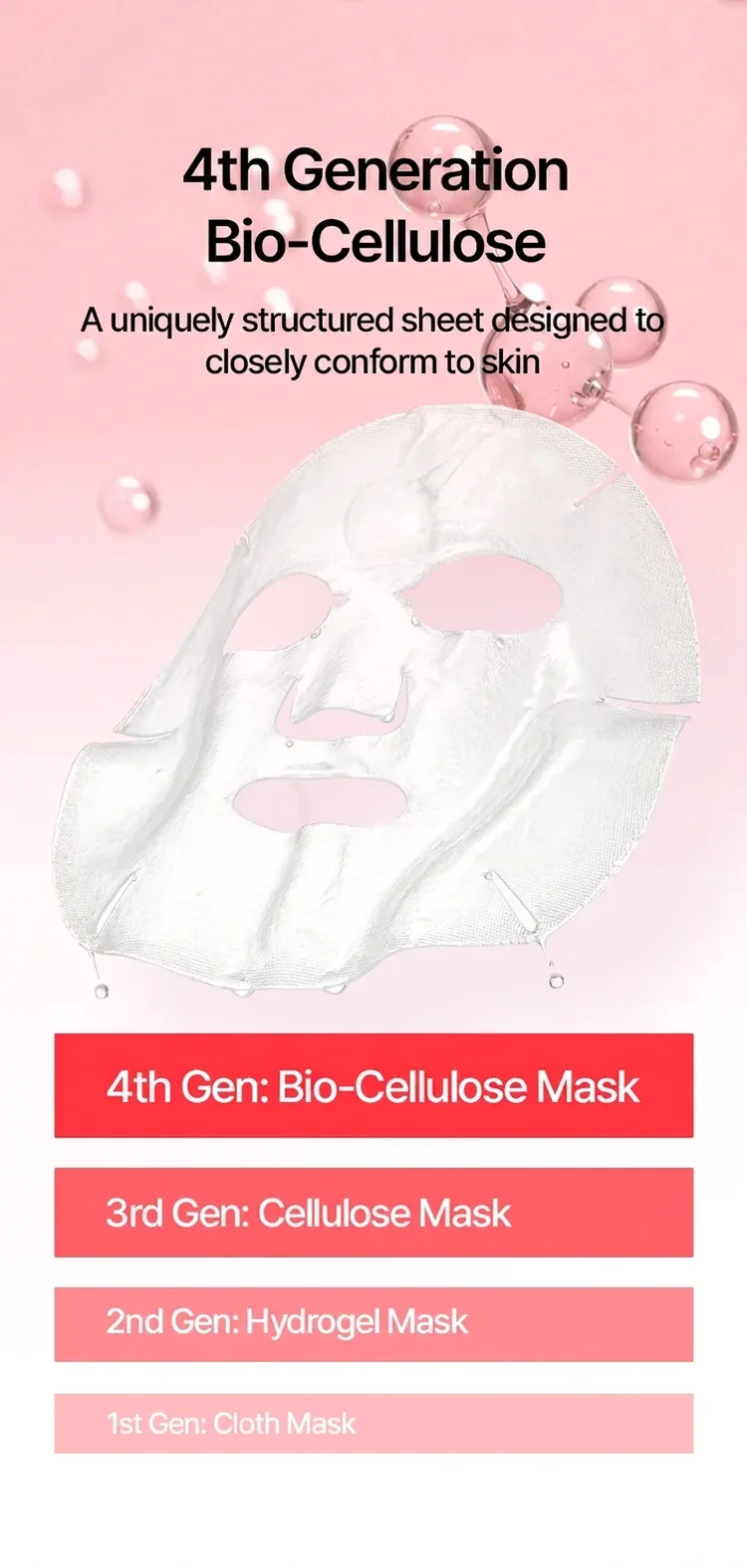 briskin Real Fit Secondskin Mask - Anti Wrinkle & Firmness 0.98 oz.(28g) detail 16