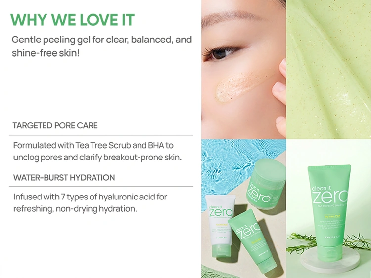 BANILA CO Clean It Zero Tea Tree Pore Peeling Gel 4.06 fl. oz