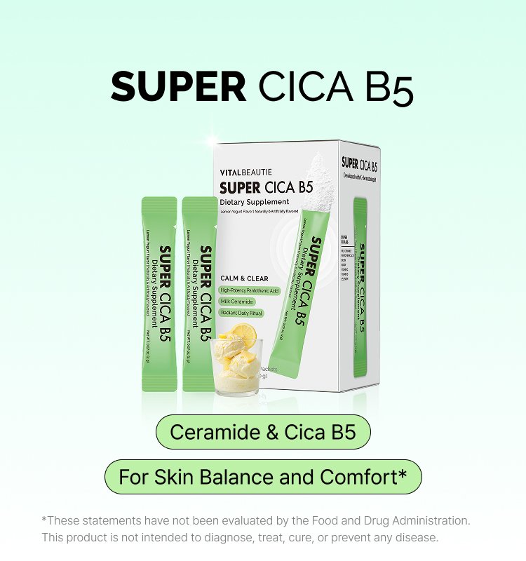 VITALBEAUTIE Super Cica B5 0.07 oz.(2g) x 30ea detail 1