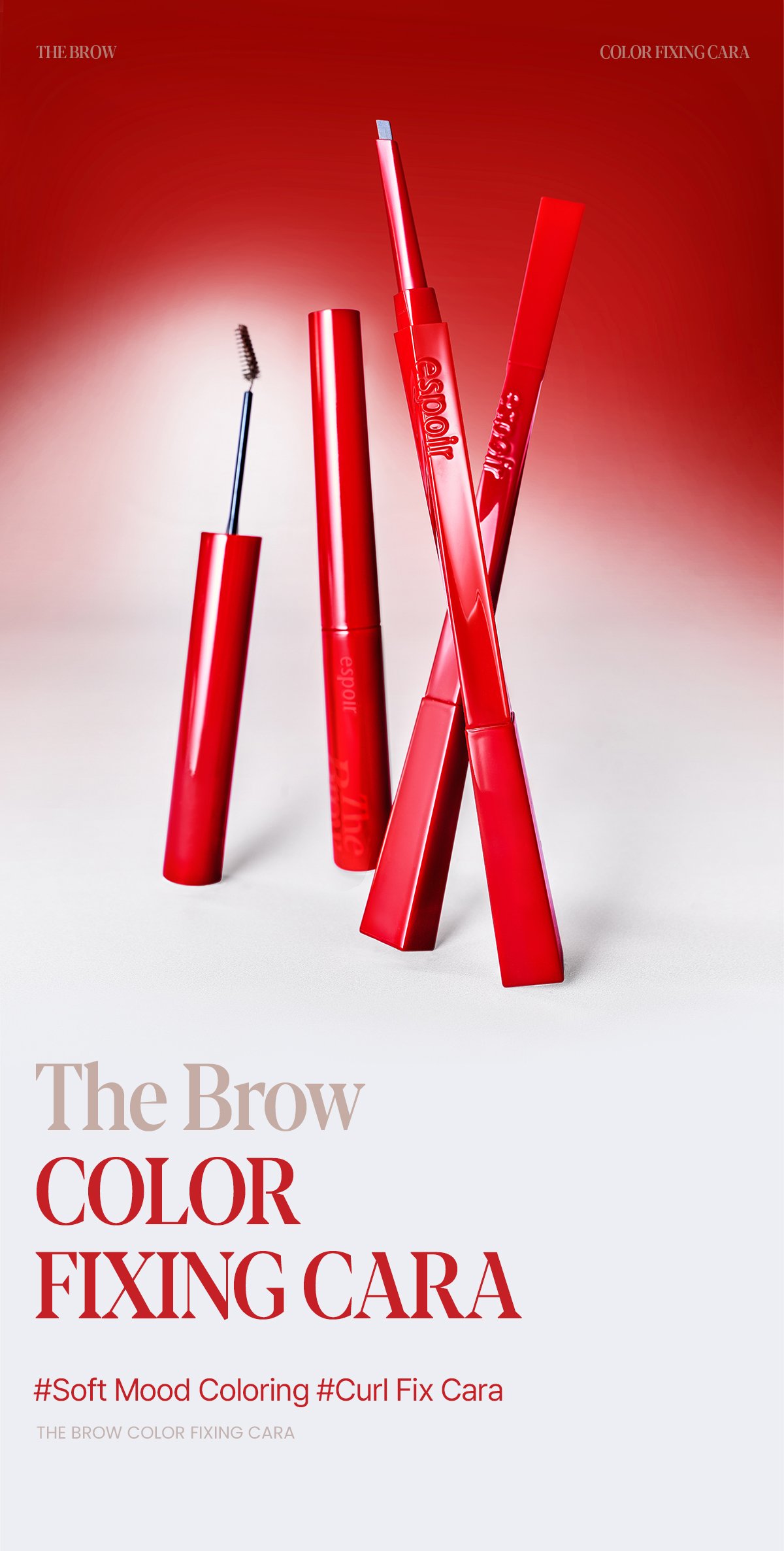 [6colors] espoir The Brow Color Fixing Cara 0.11 oz.(3.0g) detail 3