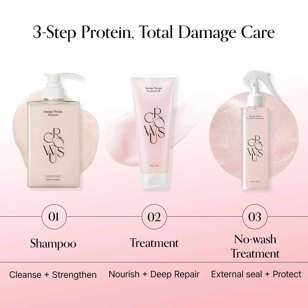 Growus Damage Therapy No-wash Treatment Ex True Me 8.45 oz.(250ml) detail 9