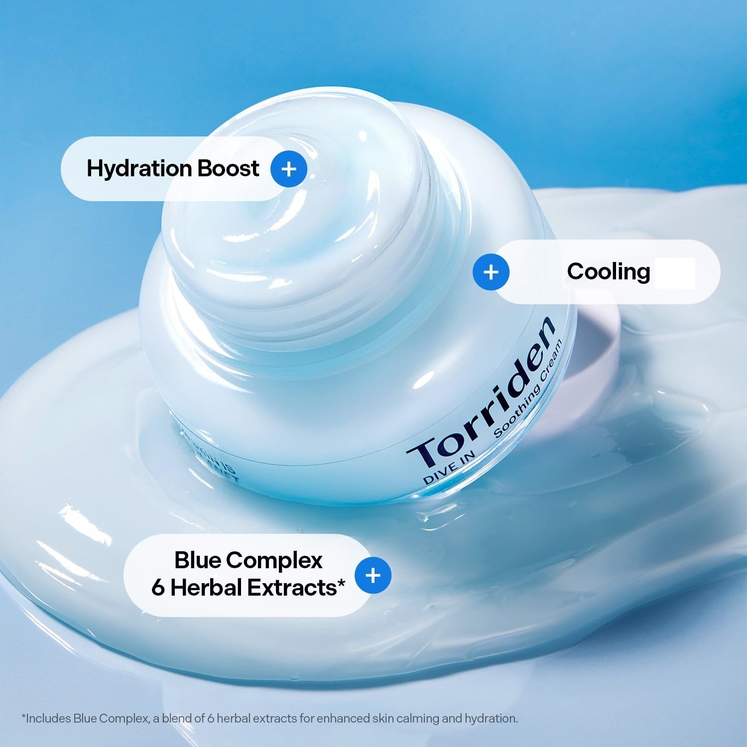 Torriden Dive-in Hyaluronic Acid Soothing Cream 3.38 fl. oz.(100ml) detail 2