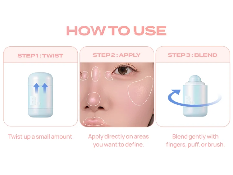 [4colors] BANILA CO Romantic Blush Highlighter 0.13 oz.(3.7g) detail 8