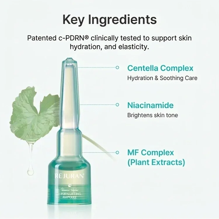 REJURAN Recover C-PDRN Lifting Ampoule 0.06 fl. oz.(2ml) x 14ea detail 4