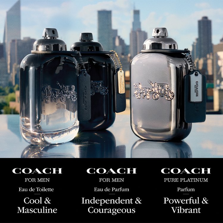 [3sizes] Coach for Men Eau de Parfum detail 4