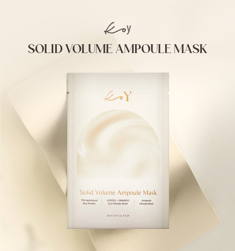 koy Solid Volume Ampoule Mask 1.01 fl. oz.(30ml) x 5ea detail 1