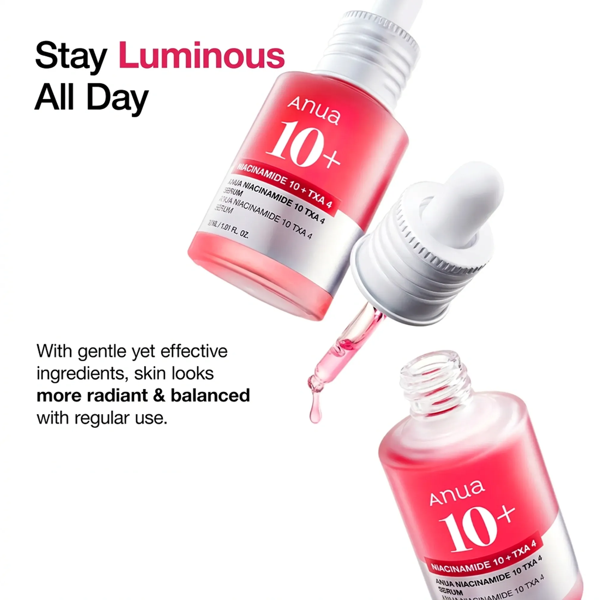 Anua Niacinamide 10 TXA 4 Serum Refill Set 1.01 fl. oz.(30ml) x2