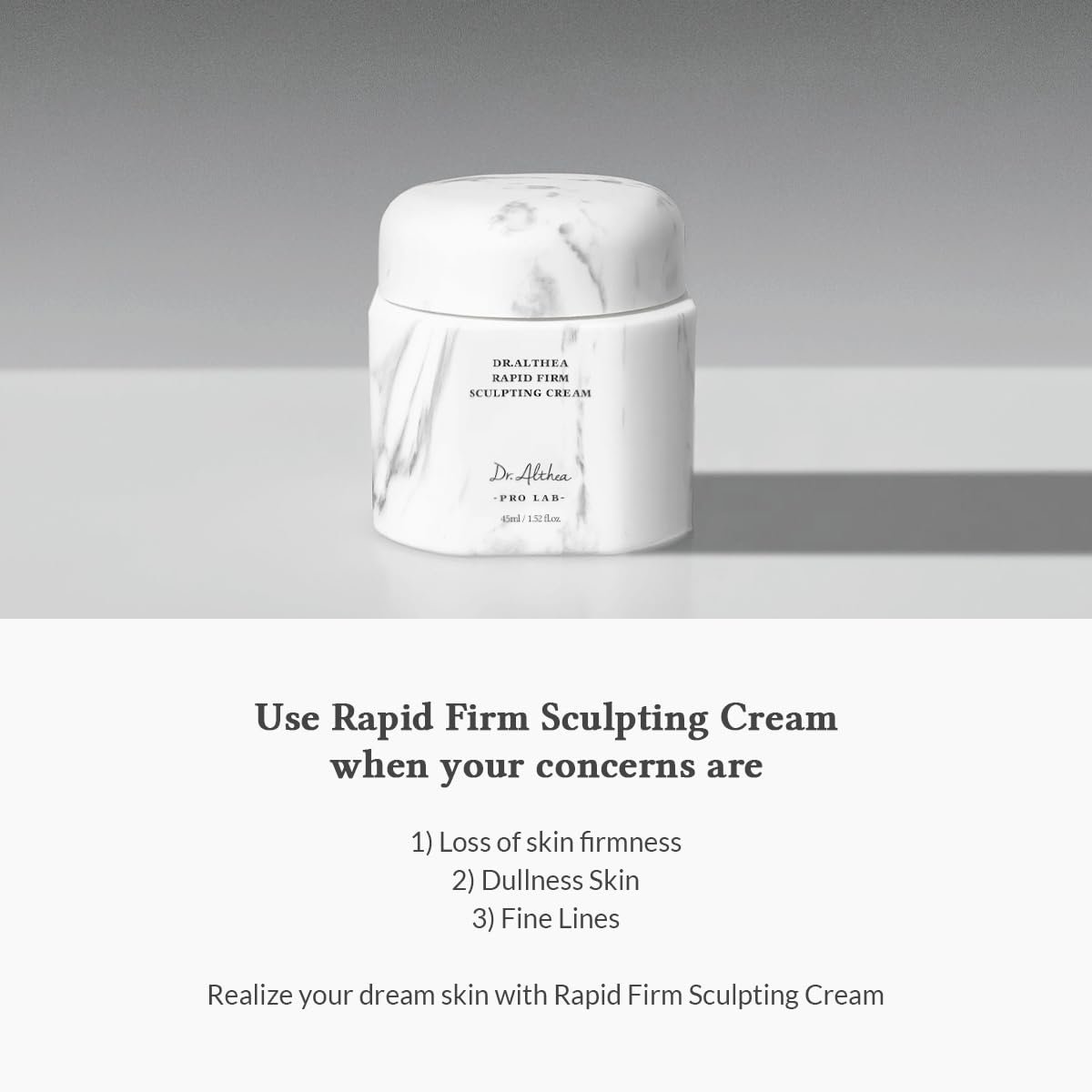 Dr.Althea Rapid Firm Sculpting Cream 1.52 fl. oz.(45ml) detail 6