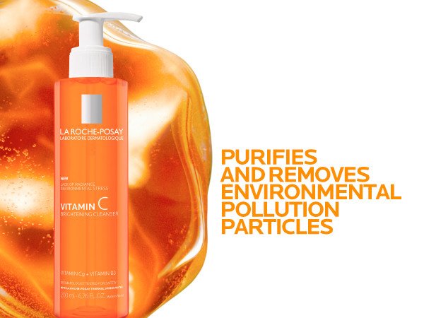 La Roche Posay Vitamin C Brightening Facial Cleanse 6.76 fl. oz.(200ml) detail 1