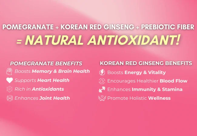 JUNG KWAN JANG Pomegranate With Korean Red Ginseng 1.69 fl. oz.(50ml) x 10ea detail 2