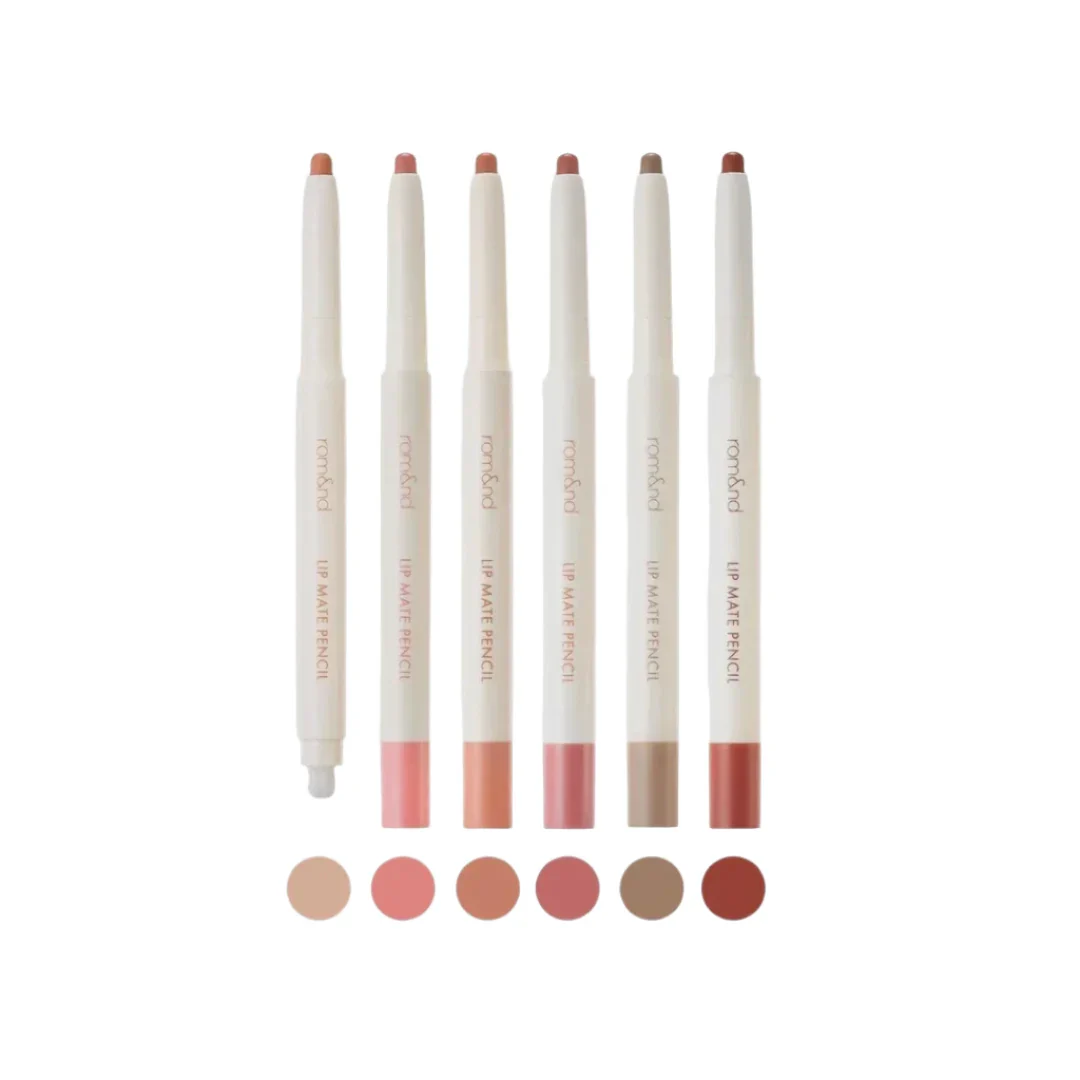 [6colors] rom&nd Lip Mate Pencil 0.01 oz.(0.5g)