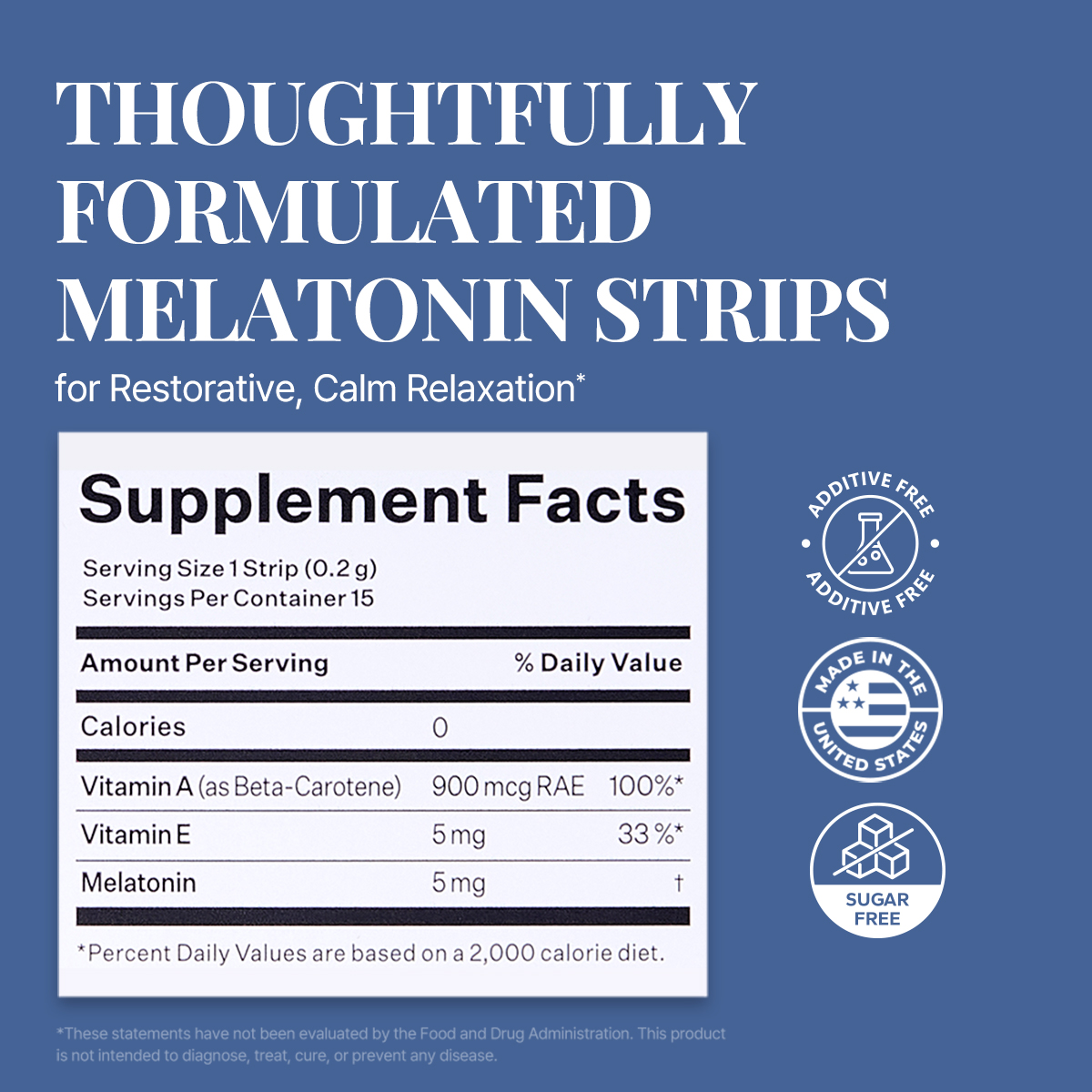 ESTHER FORMULA Esther Lyuh Melatonin Strips 0.007 oz.(0.2g) x 15ea - Image 4 of 9