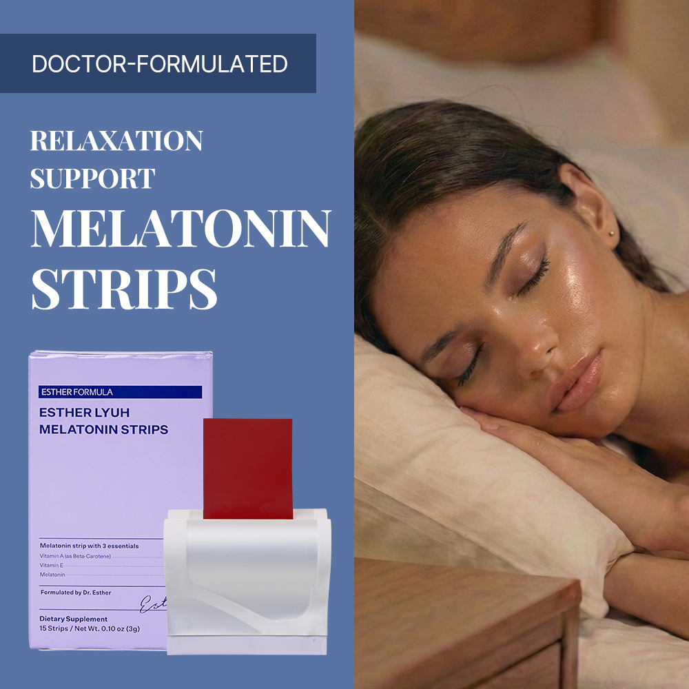 ESTHER FORMULA Esther Lyuh Melatonin Strips 0.007 oz.(0.2g) x 15ea - Image 3 of 9