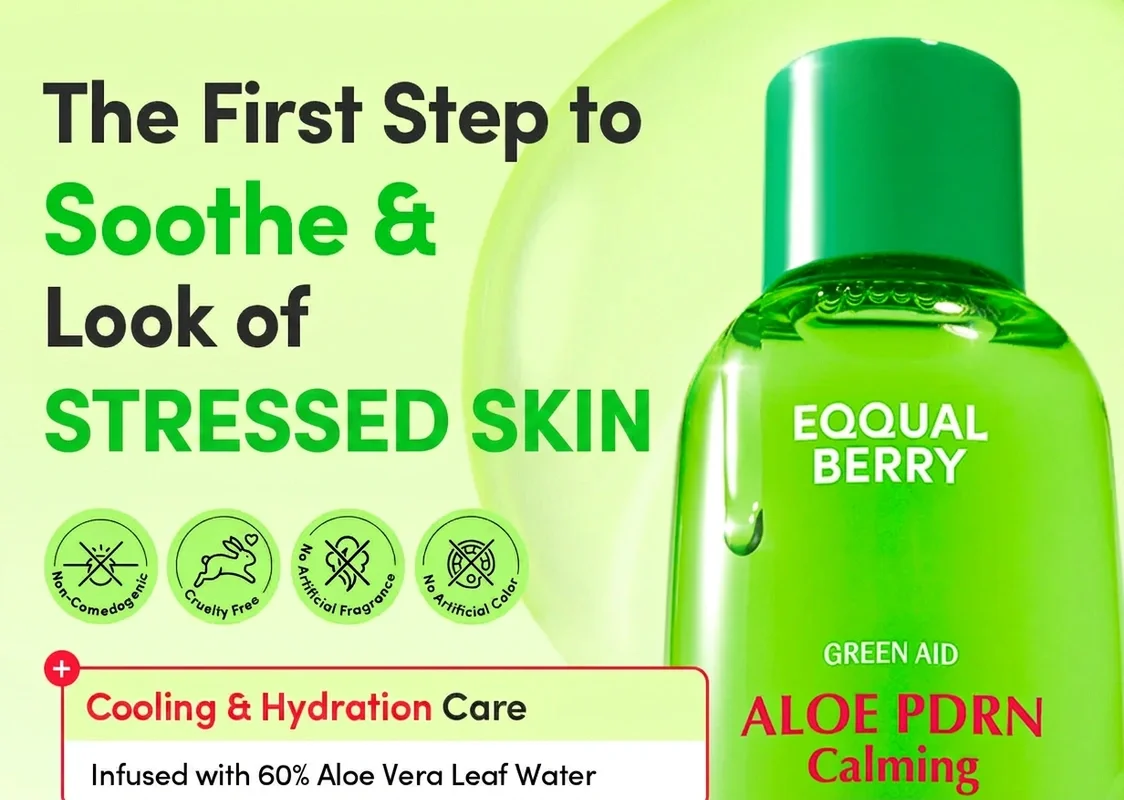 EQQUALBERRY Aloe PDRN Calming Toner 5.07 fl. oz.(150ml) detail 1