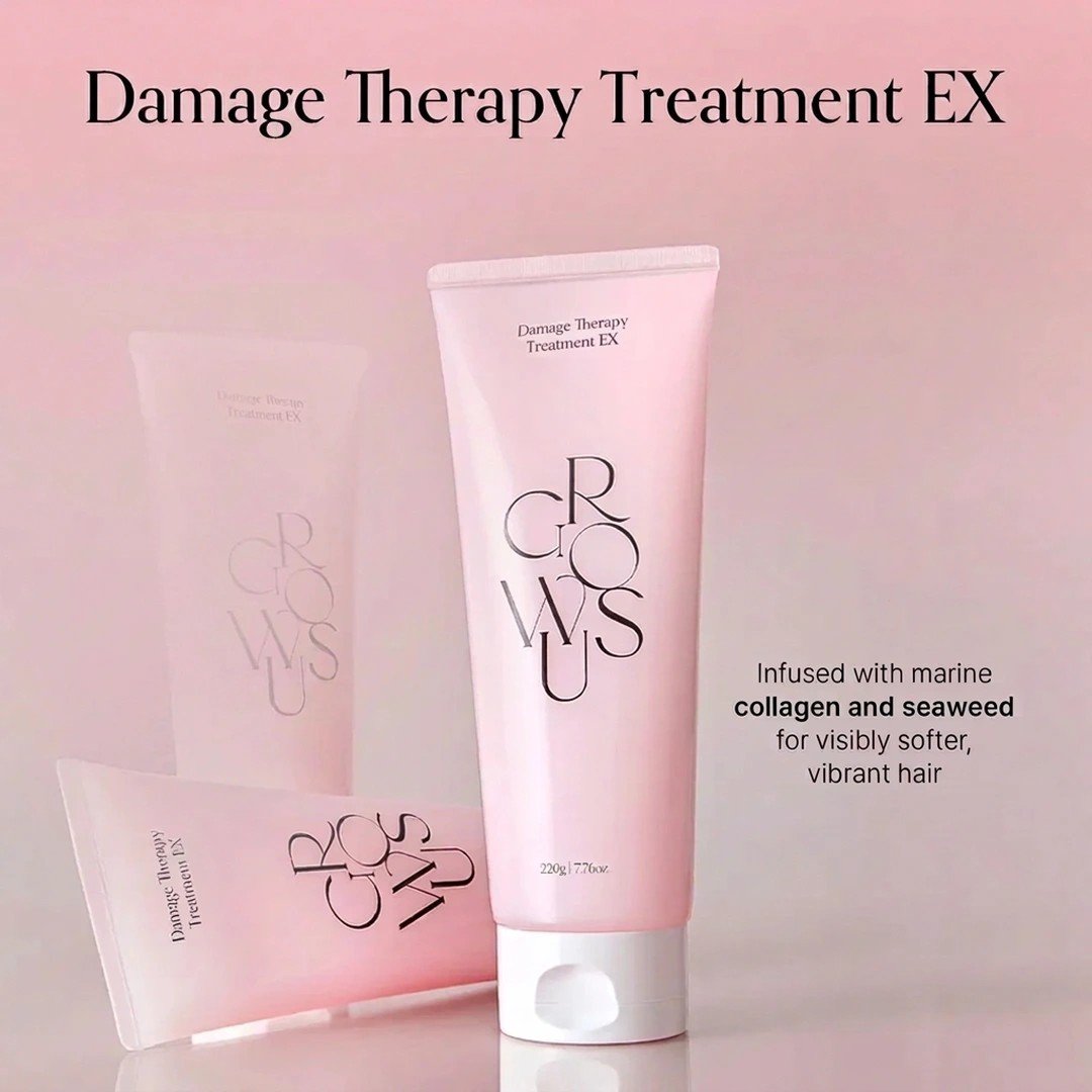 Growus Damage Therapy Hair Cream Treatment EX 7.76 oz.(220g) detail 10