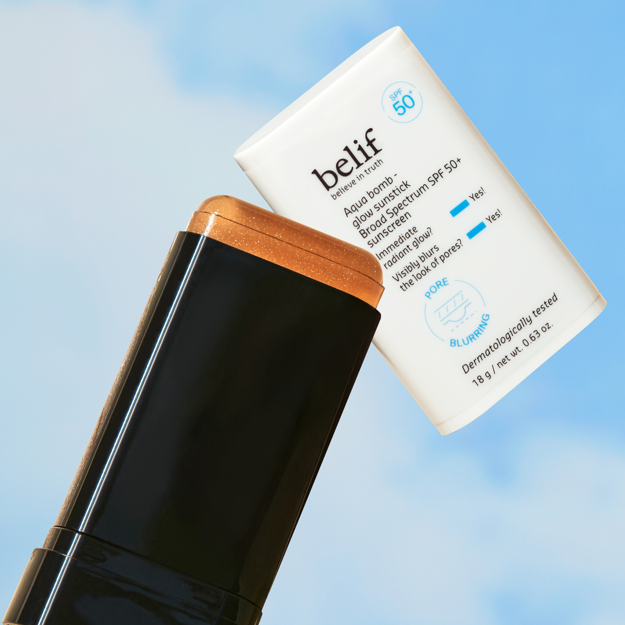 BELIF Aquabomb Glow Sunstick Broad Spectrum SPF 50+ 0.63 oz.(18g) - Image 3 of 4