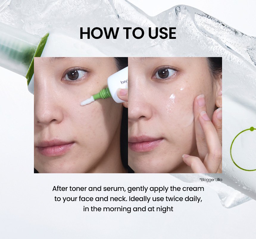 beplain Mung Bean Pore Tight-up Soothing Cream 2.02 fl. oz.(60ml) detail 3