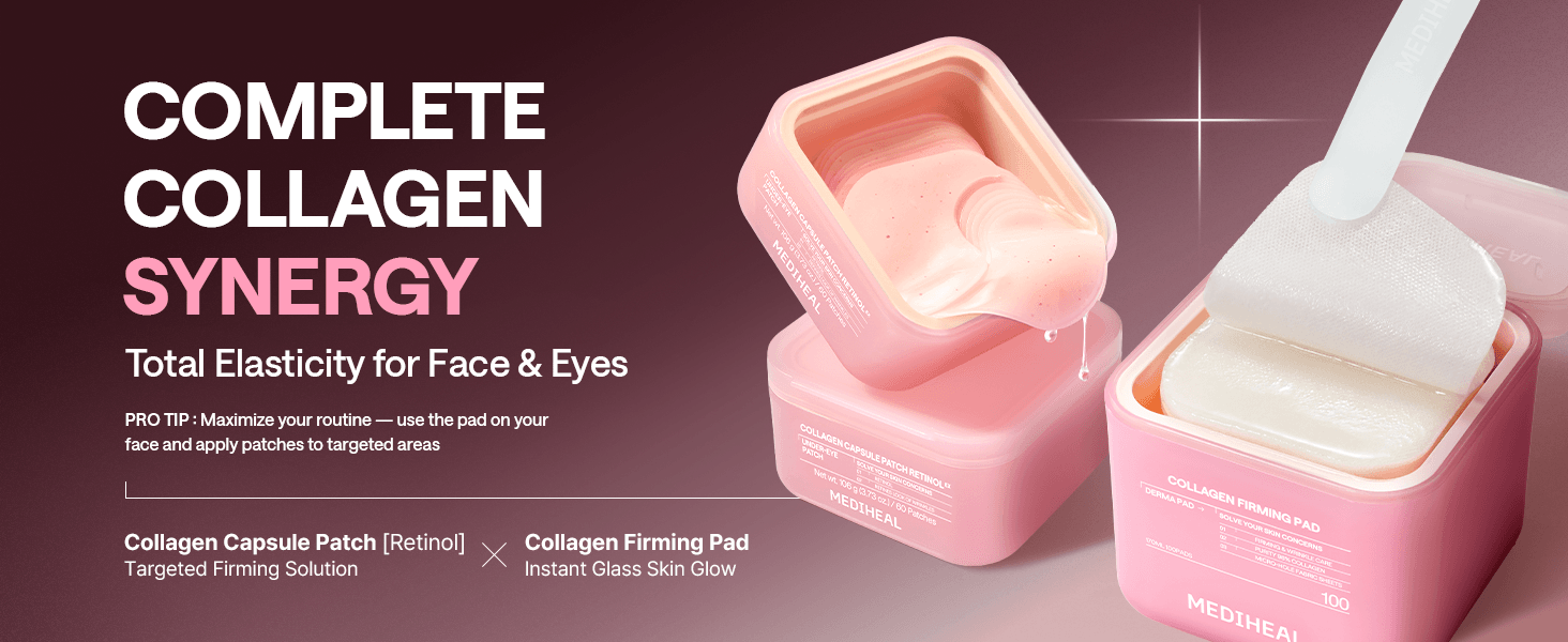 MEDIHEAL Collagen Capsule Patch Retinol EX Under-Eye Patches 60 Patches 3.73 fl. oz.(106g) detail 6