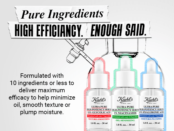 Kiehl's Ult Pure High-potency 1.5% Hyaluronic Acid Serum 1.0 fl. oz.(30ml) detail 2