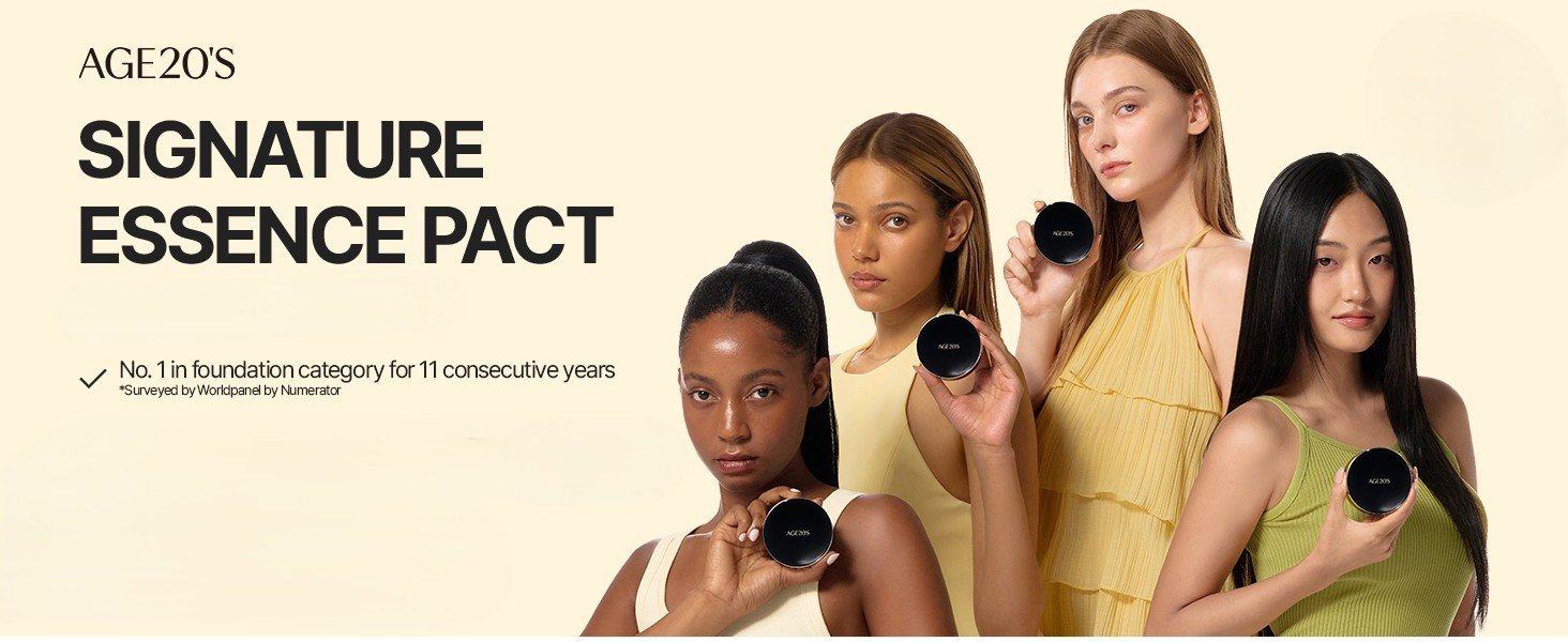 [20colors] AGE20'S Signature Essence Pact Intense Cover 0.49 oz.(14g) detail 1