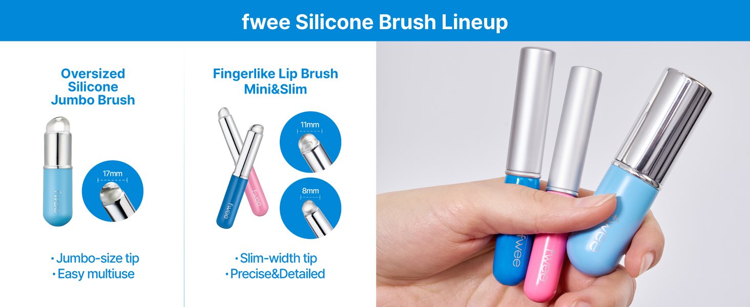 fwee Oversized Silicone Jumbo Brush 0.81 oz.(23g) detail 2