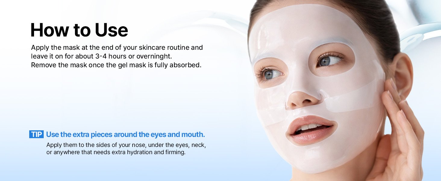 Holika Holika The Real Hyaluronic Gel Mask 1.23 oz.(35g) detail 3