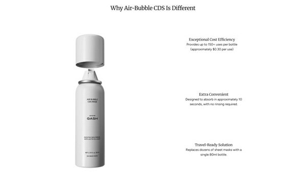 Gear GASH Air Bubble Cds™ Mask 2.70 fl. oz.(80ml) detail 1