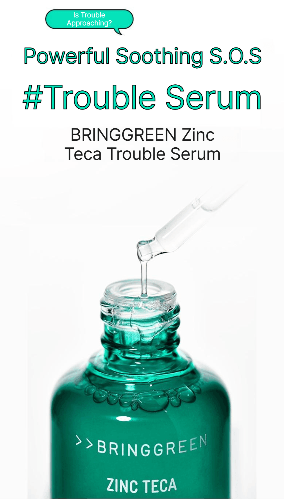 BRING GREEN Zinc Teca Blemish Serum 0.84 fl. oz.(25ml) detail 1
