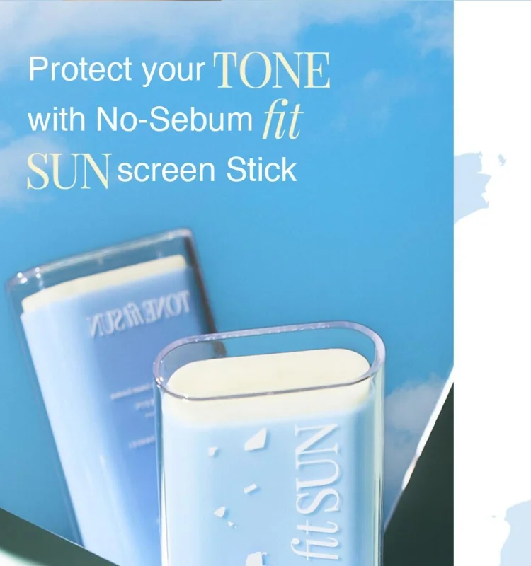 TONEfitSUN Sebum Control Vegan Sunscreen Stick 0.7 oz.(20g) detail 1