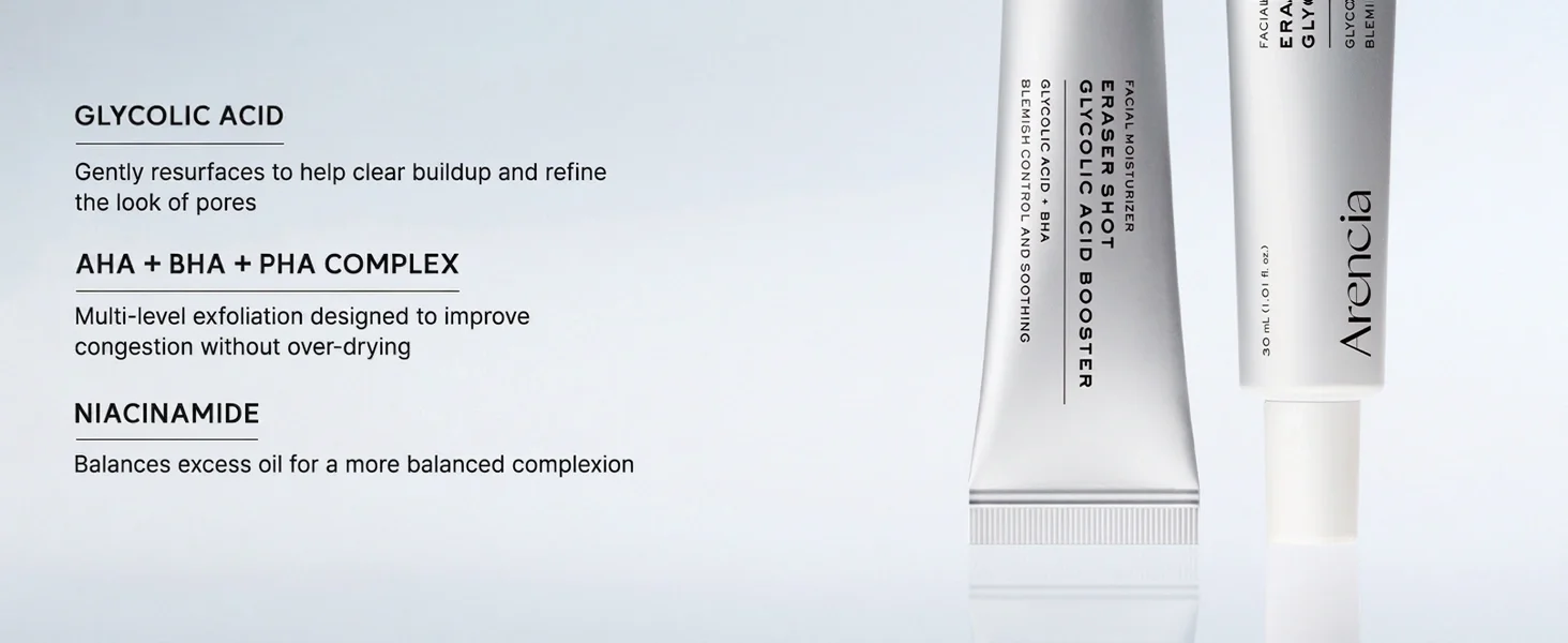 Arencia Eraser Shot Glycolic Acid Booster 1.01 fl. oz.(30ml) detail 2
