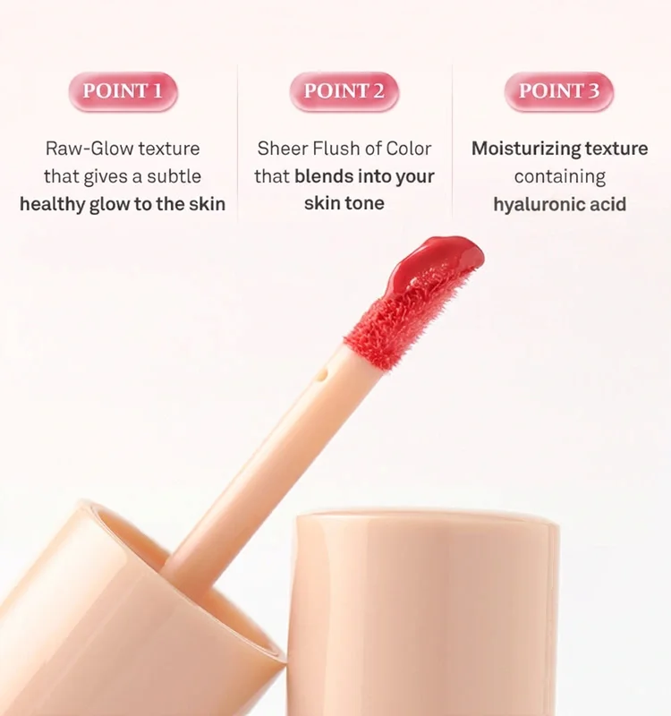 [5colors] hince Dewy Liquid Cheek 0.20 fl. oz.(6ml) detail 2