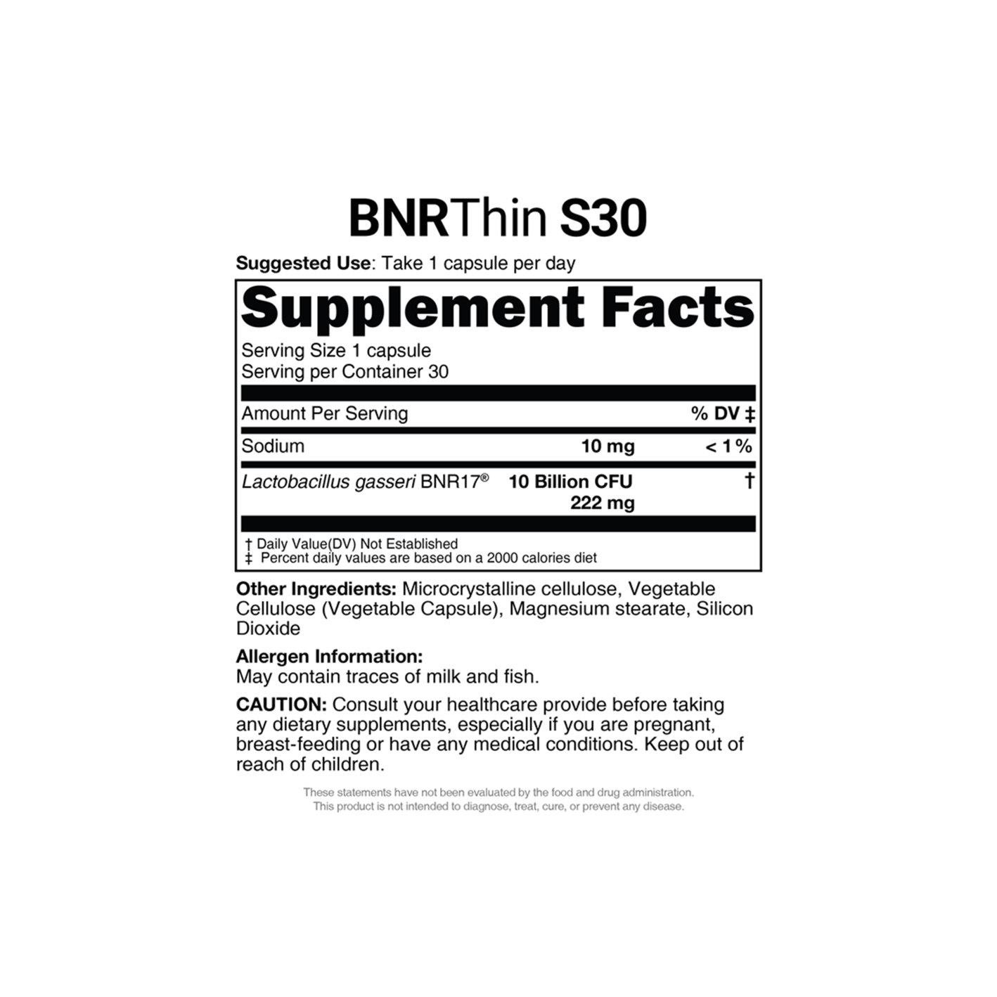 BNRThin S30 1.76 oz.(50g) detail 2