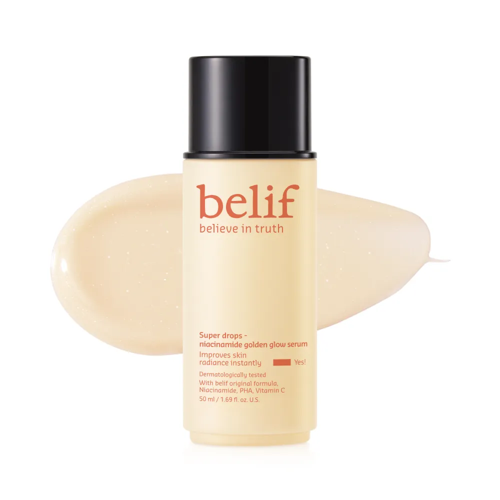 BELIF Super Drops - Niacinamide Golden Glow Serum 1.7 fl. oz.(50ml)