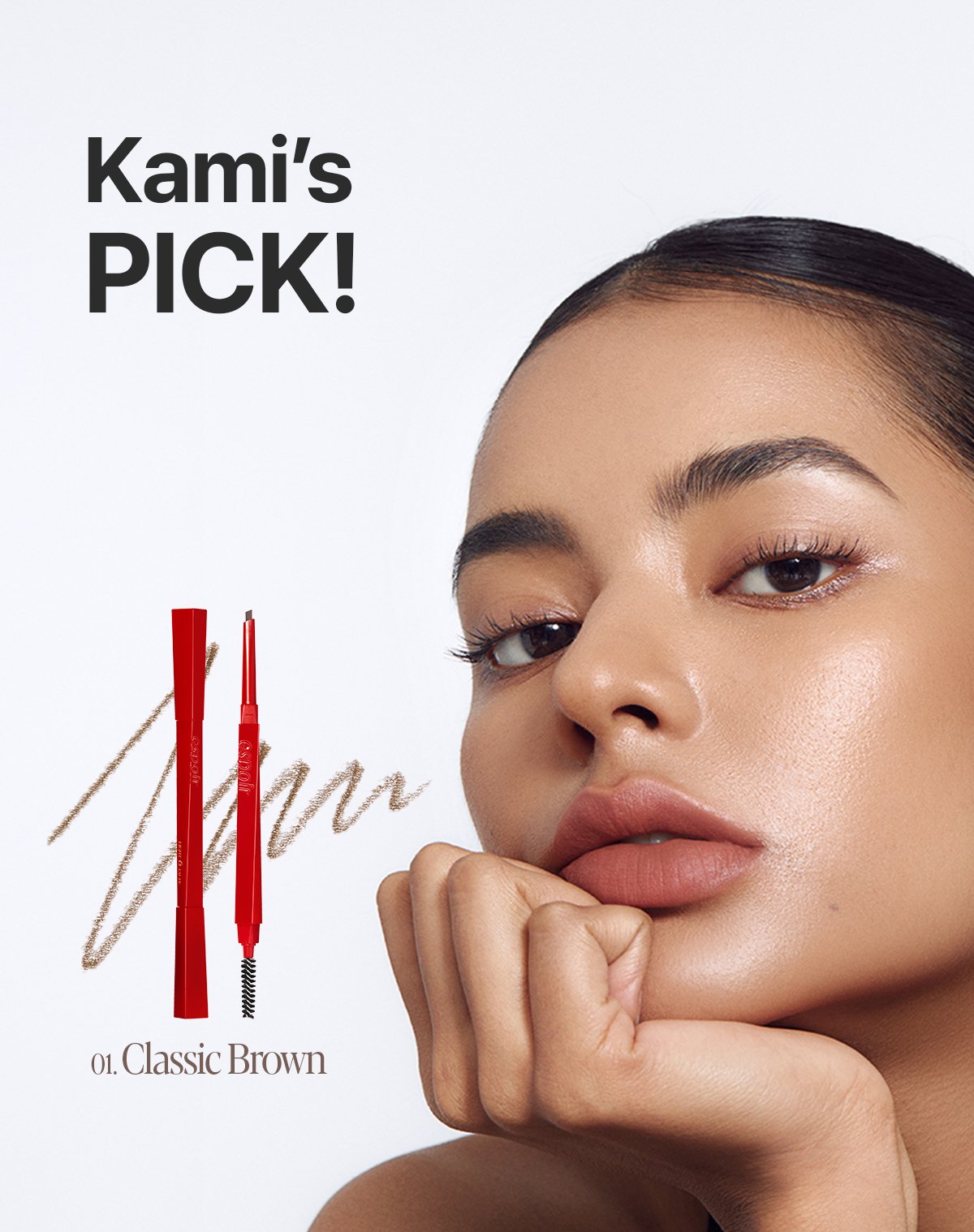 [8colors] espoir The Brow Balance Pencil 0.03 oz.(0.1g) detail 5