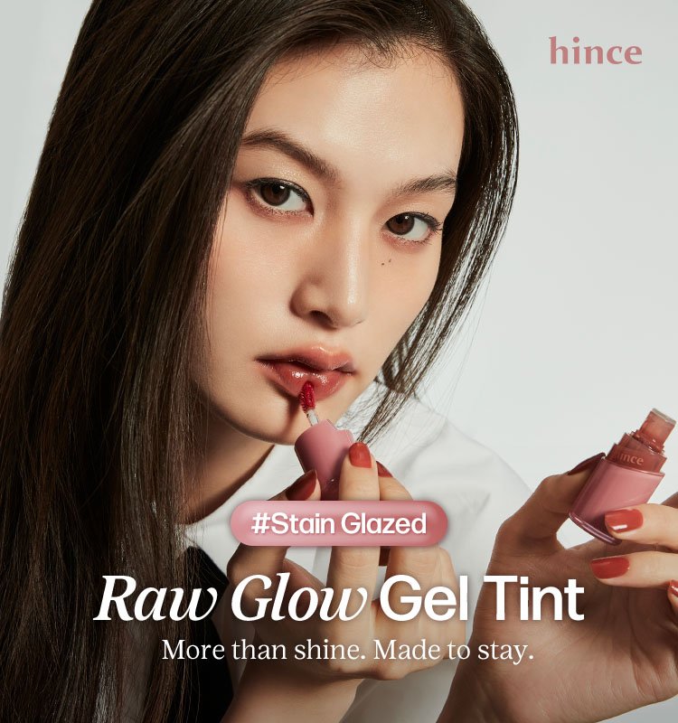 [19colors] hince Raw Glow Gel Tint 0.13 fl. oz.(4ml) detail 1