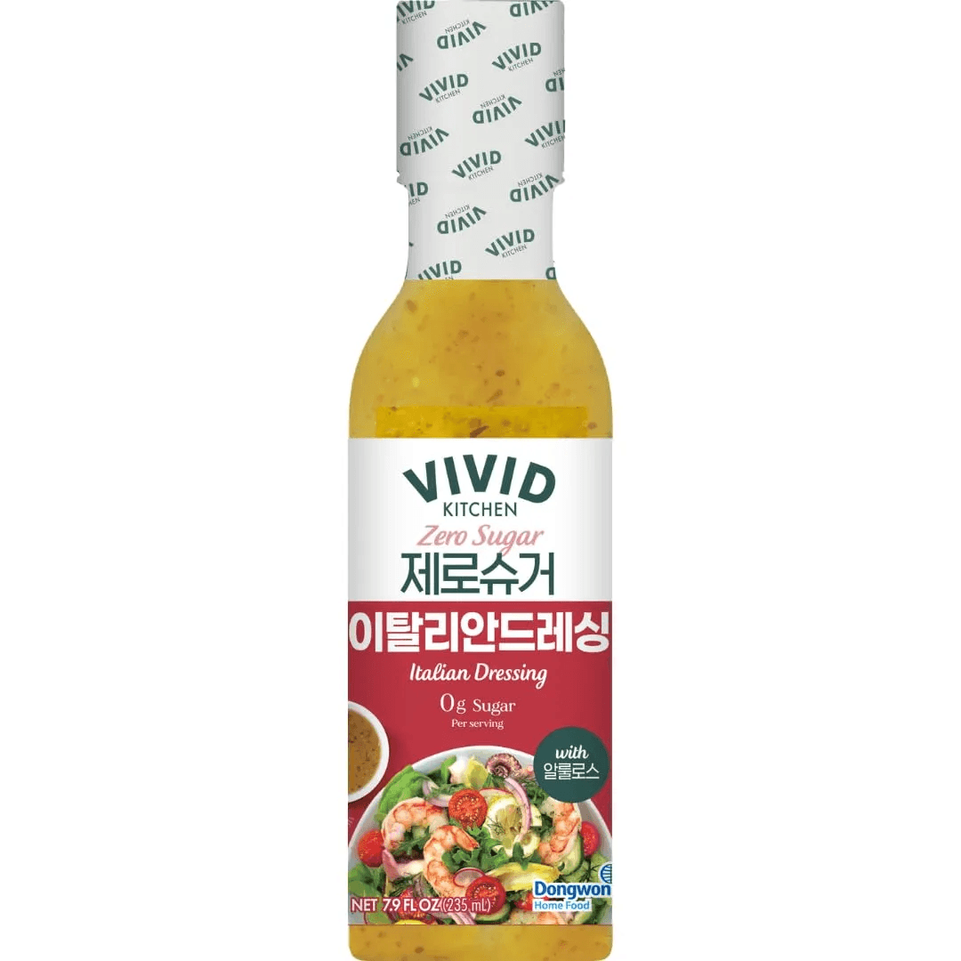 [3flavors] VIVID KITCHEN Zero Sugar & Low Calorie Dressing detail 1
