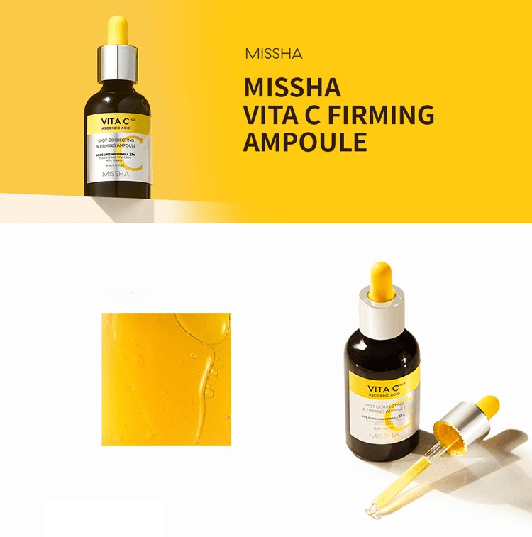 MISSHA Vita C Plus Spot Correcting And Firming Ampoule 1.01 fl. oz.(30ml) detail 1