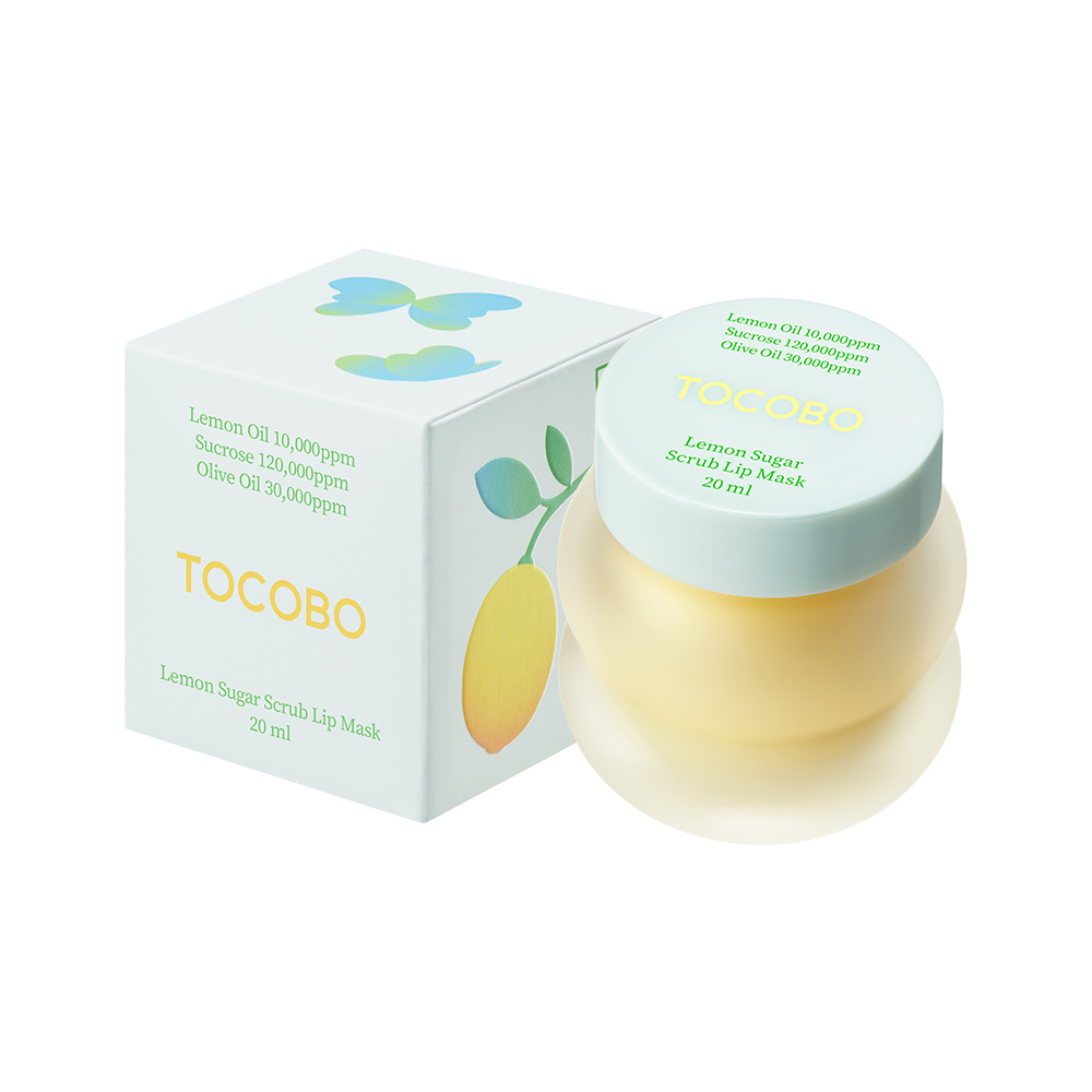 TOCOBO Lemon Sugar Scrub Lip Mask 0.67 oz.(20ml)