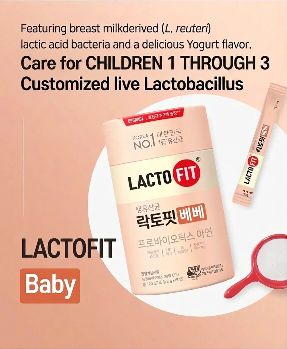 LACTO-FIT Bebe 4.2 oz.(120g) x 60ea detail 4