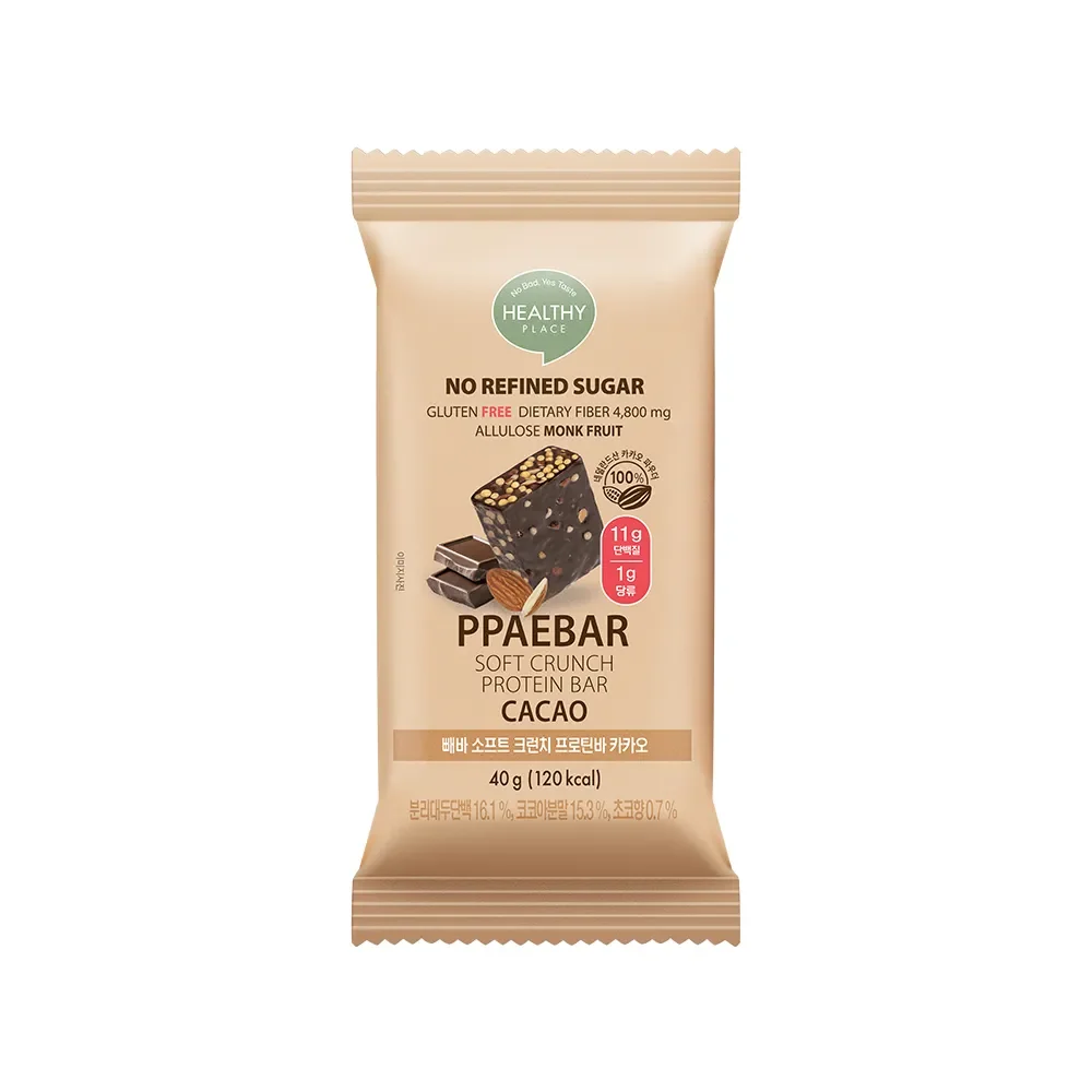 PPAEBAR Soft Crunch Protein Bar-cacao 1.4 oz.(40g) detail 1