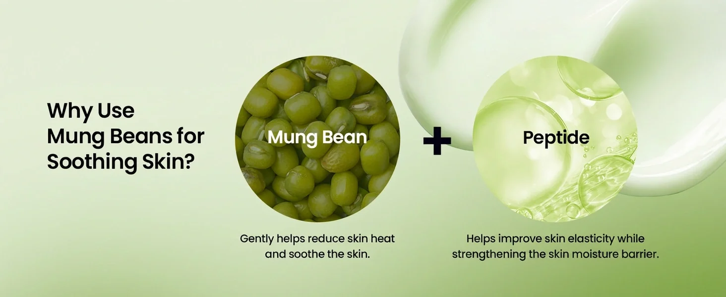 beplain Mung Bean Pore Tight-up Soothing Cream 2.02 fl. oz.(60ml) detail 2