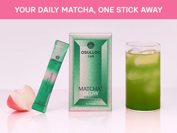 OSULLOC Matcha Plus Glow Tea Powder 0.17 oz.(5g) x 10ea detail 3