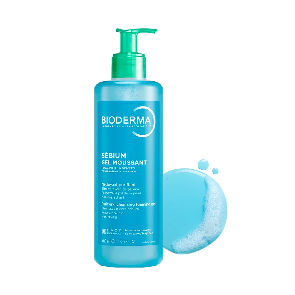Bioderma Sebium Foaming Gel 13.5 fl. oz.(400ml) detail 7