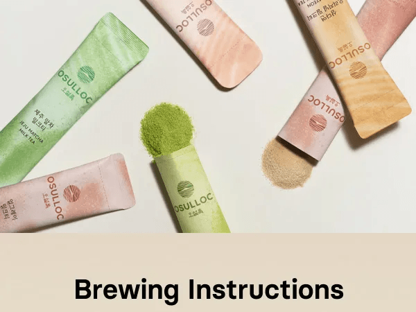 OSULLOC Jeju Hojicha Milk Tea 0.7 oz.(20g) x 10ea detail 9