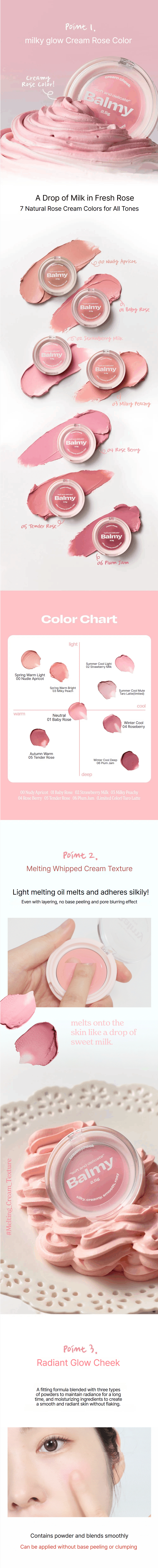 [8colors] alternativestereo Balmy Cream Cheek 0.8 oz.(2.5g) detail 3