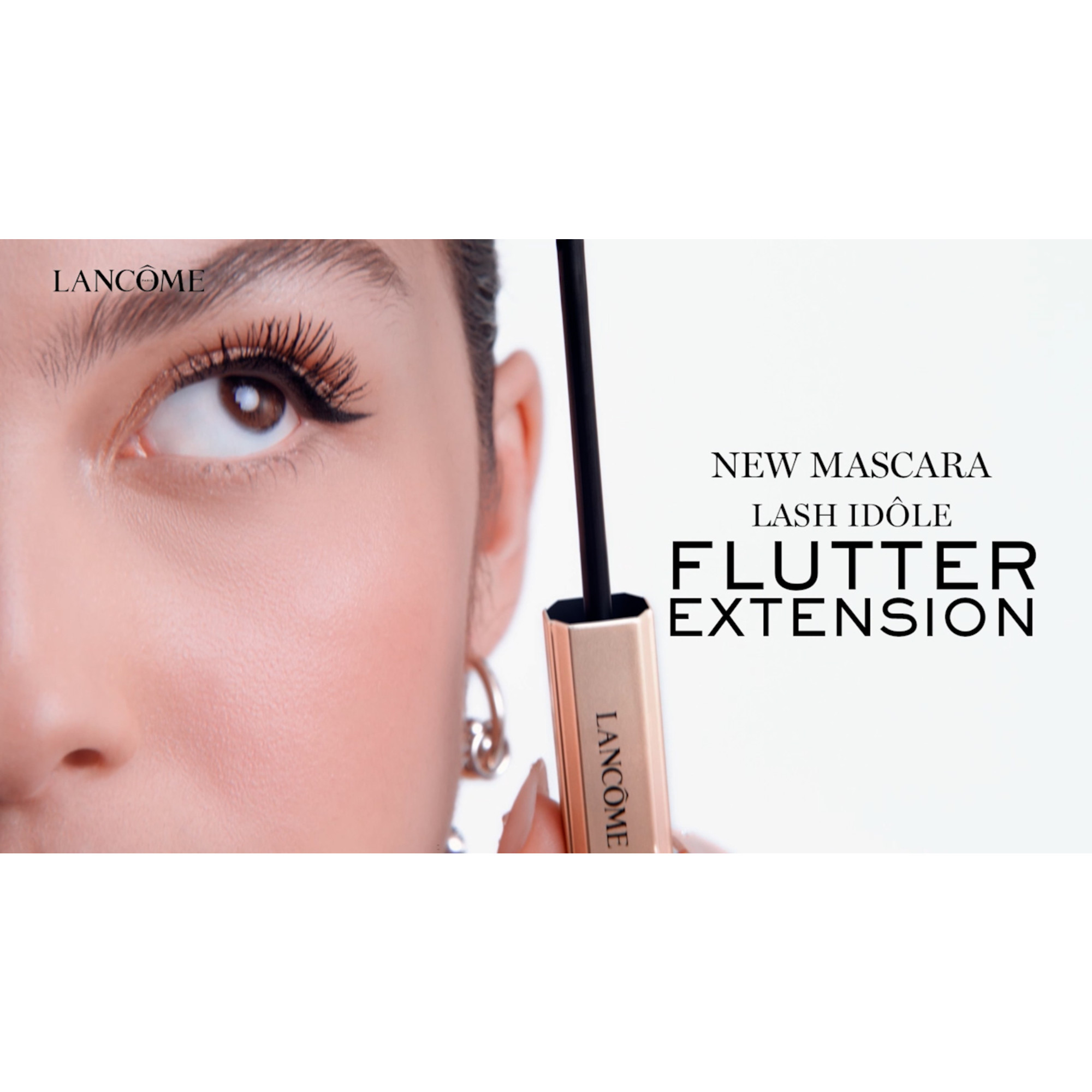 2colors] Lancome Lash Idôle Flutter Extension Lengthening Mascara