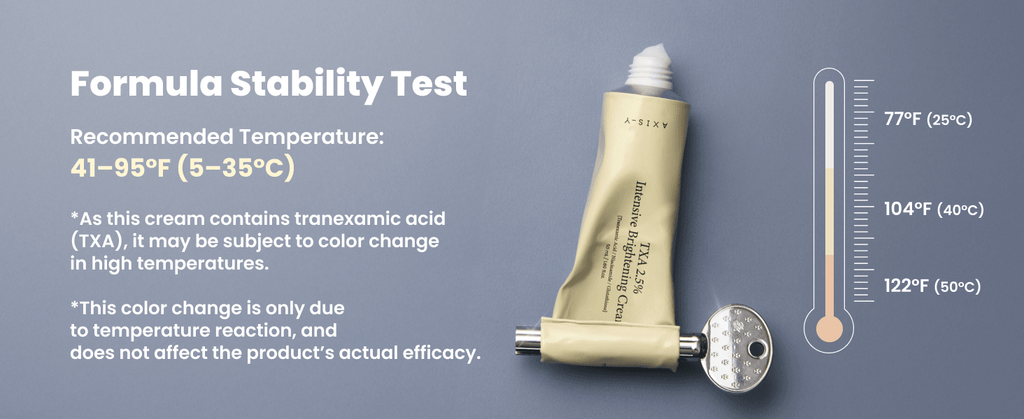 AXIS-Y Txa 2.5% Intensive Brightening Cream 1.69 fl. oz.(50ml) detail 5