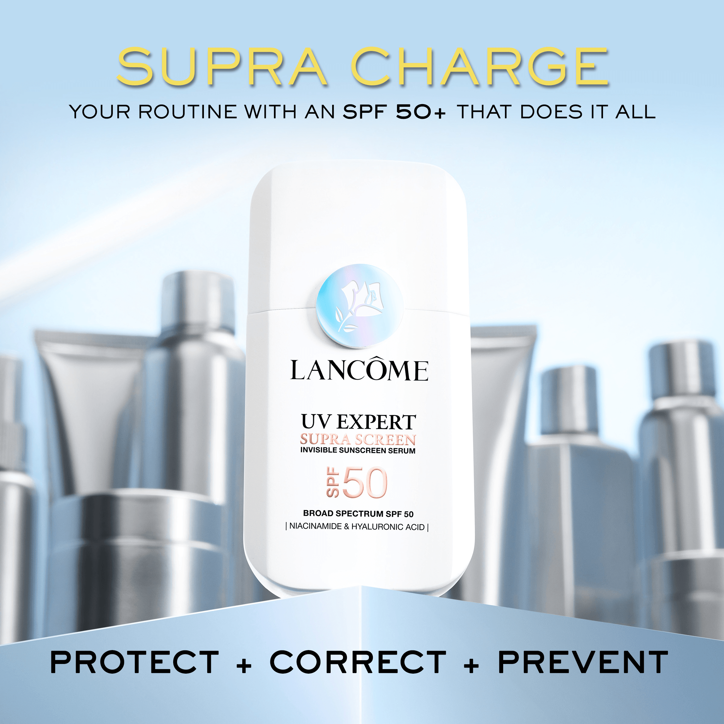 Lancome Supra Screen Invisible Serum Sunscreen SPF 50+1.7 fl. oz.(50ml) detail 1