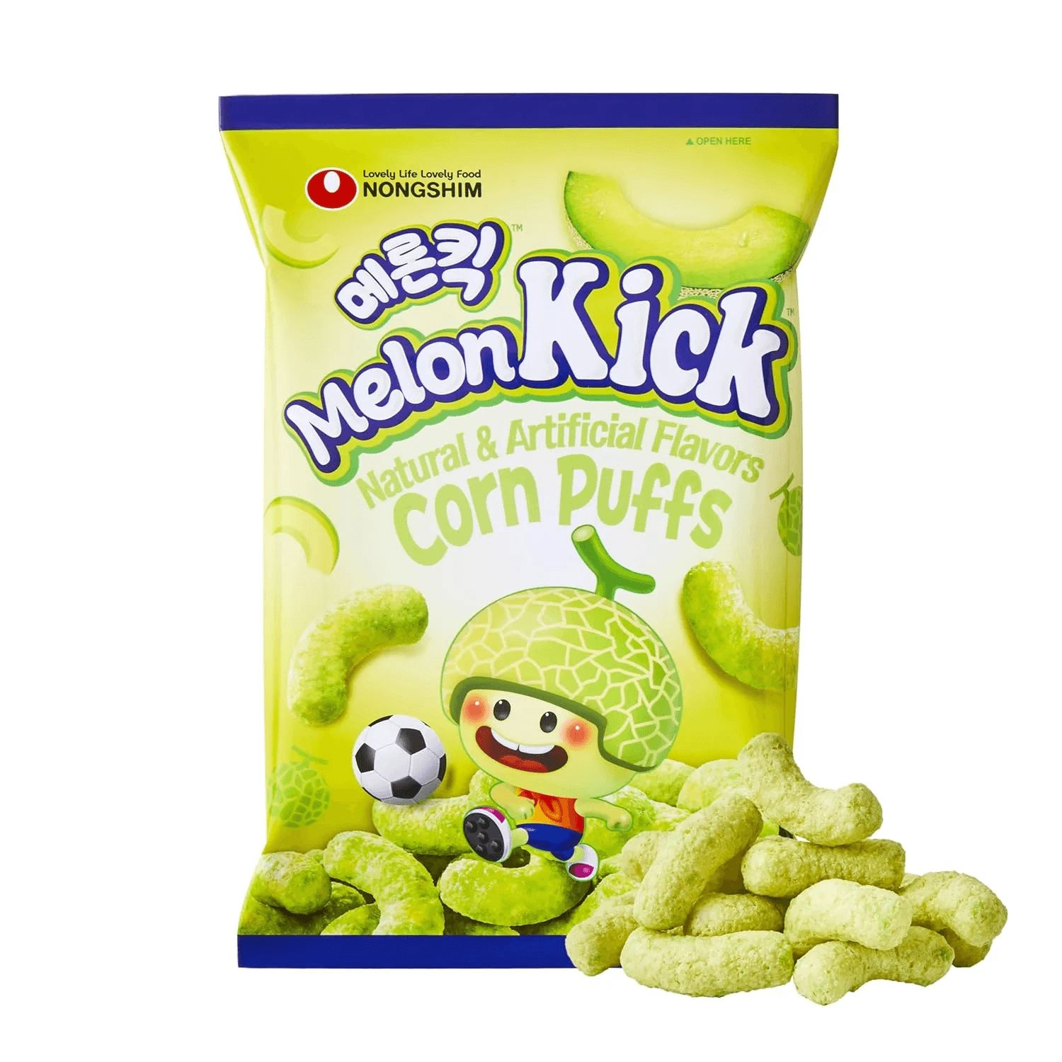 Nongshim Melon Kick 1.58 oz.(45g) detail 1