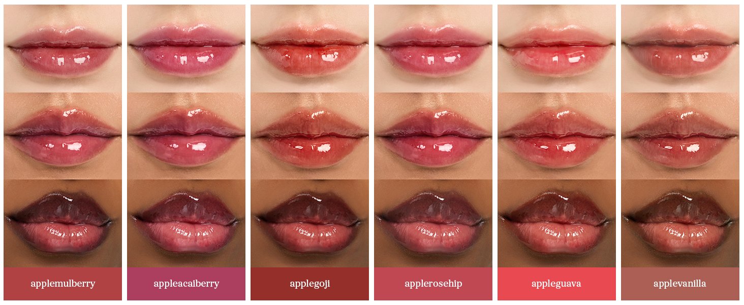 [17colors] NOONI Lip Oil 0.12 fl. oz.(3.7ml) detail 12